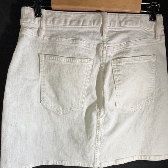 Summer White Denim  Mini Skirt -perfect - Picture 6 of 16